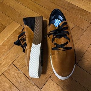 Brown Suede Men's Sneakers
